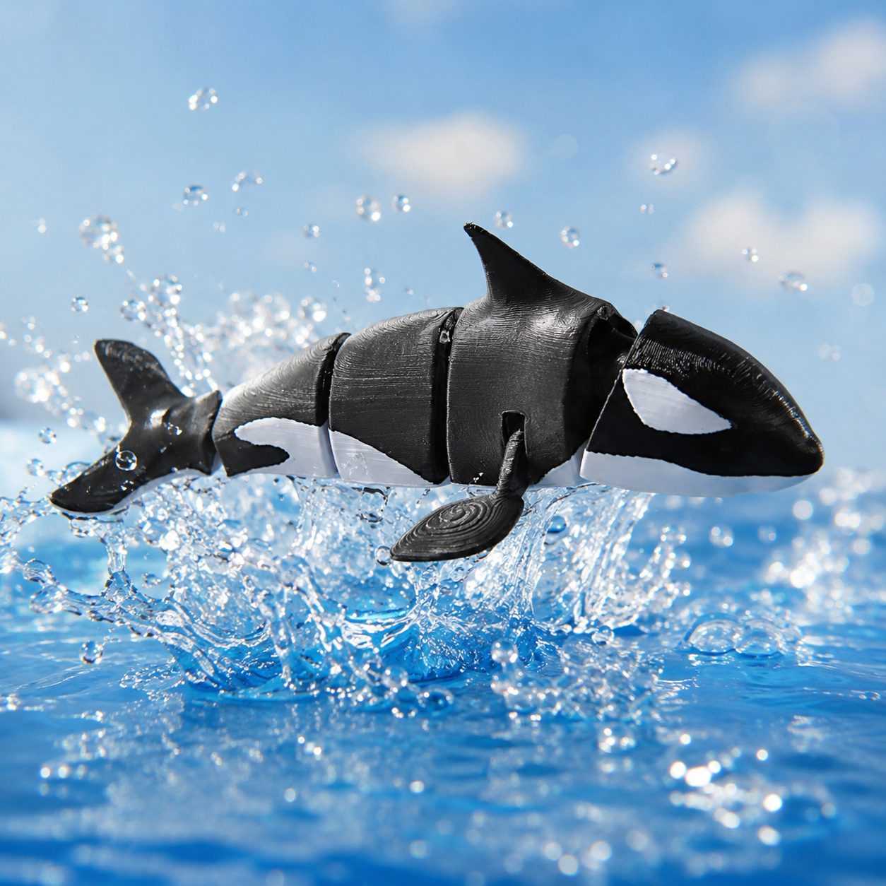 articulated orca