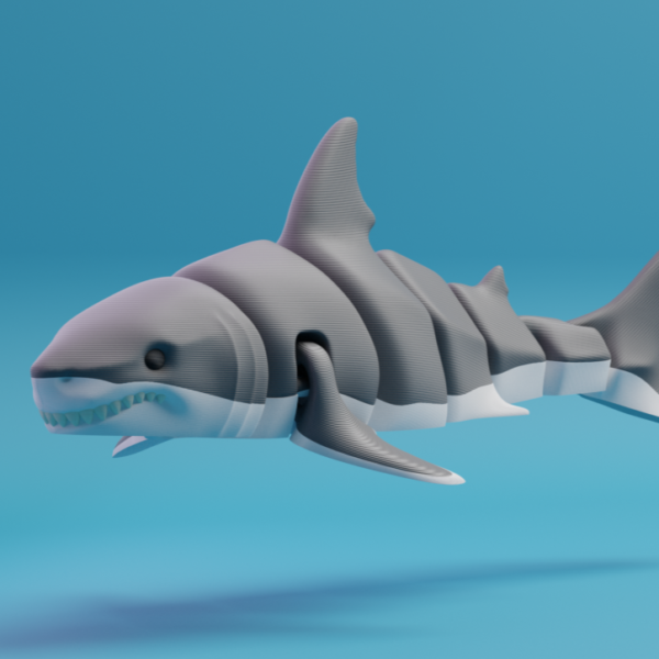 articulated shark