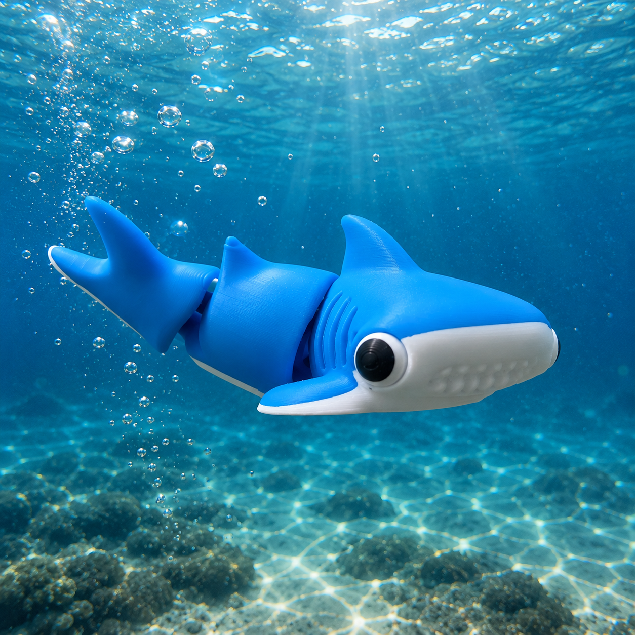Magnetic Articulated Baby Shark